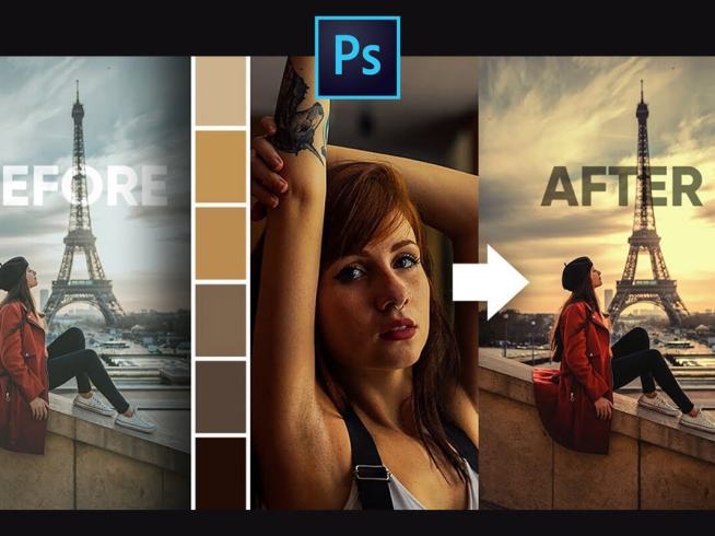 Photoshop: Learn to Steal Color Grading from Any Image