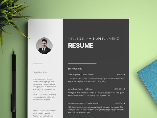 Expert Tips for Creating an Inspiring Resume as a Graphic Designer