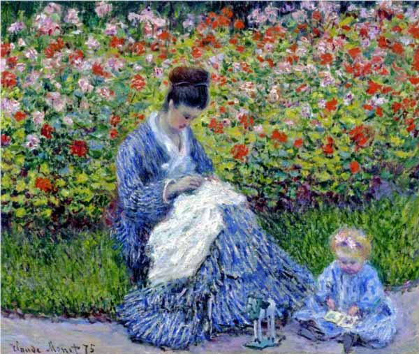 Claude Monet painting