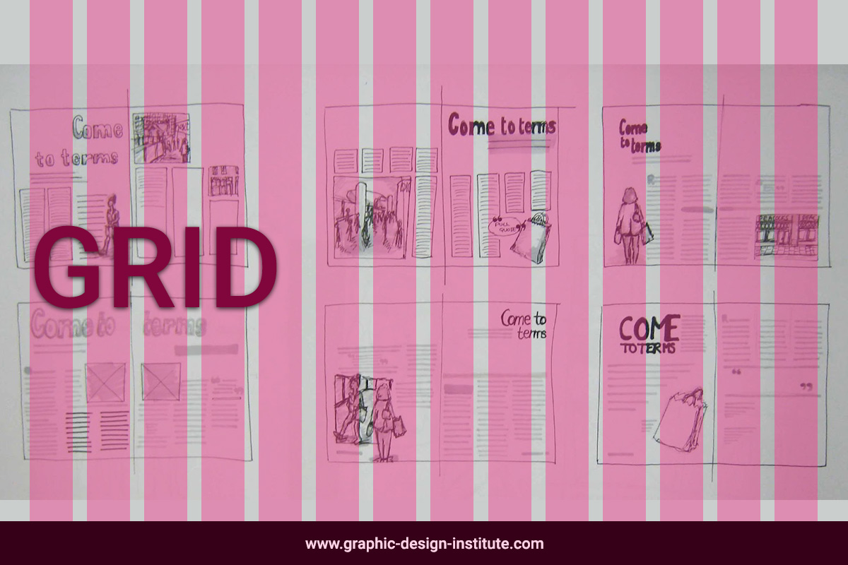 types of grid system useful for layout making