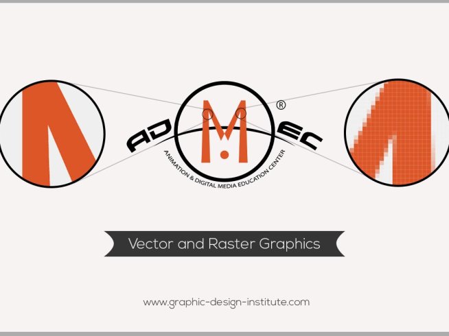 Vector vs Raster Images | Best Graphic Design Training Institute in Rohini